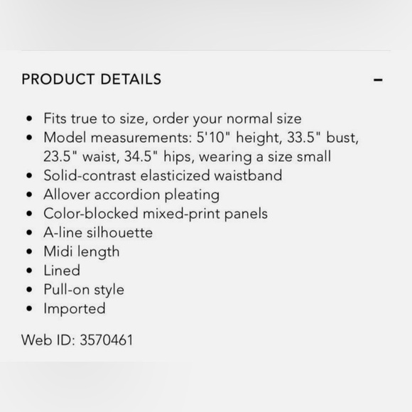 NWOT Kate Spade New York Pop Dots Pleated Midi Skirt Mixed-Print - Picture 5 of 5